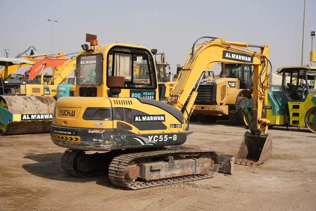 2017 Yuchai YC55-8 Mini Excavator EX-0381 | Al Marwan