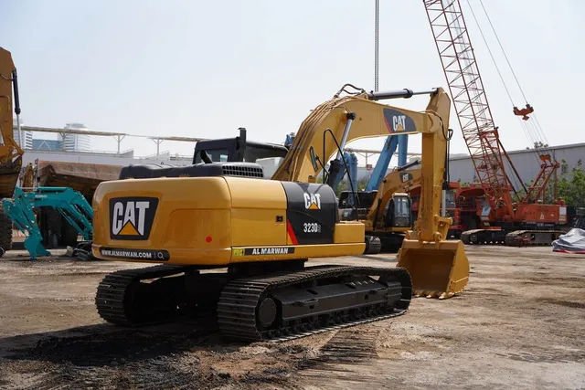 Caterpillar 323D3 Track Excavator 2020-Left-Rear- Al Marwan