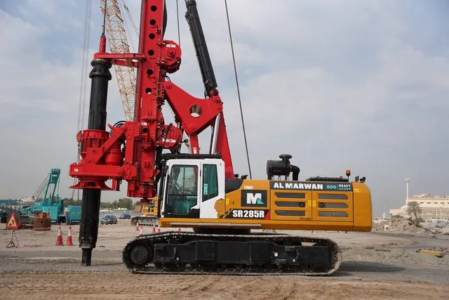 105-ton Piling Rig For Rent | Al Marwan