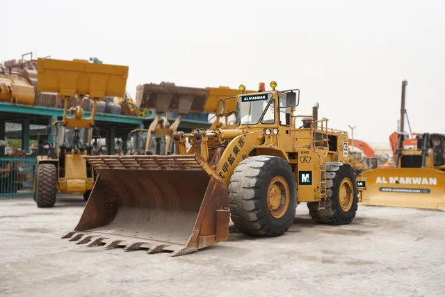 1988 Cat 988B Wheel Loader front left view- Al Marwan Machinery