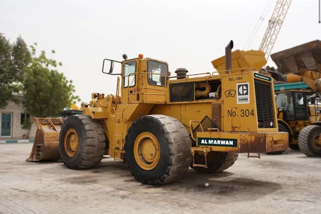1988 Cat 988B Wheel Loader rear left view- Al Marwan Machinery