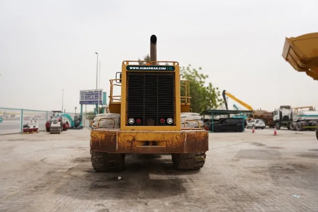 1988 Cat 988B Wheel Loader rear view- Al Marwan Machinery