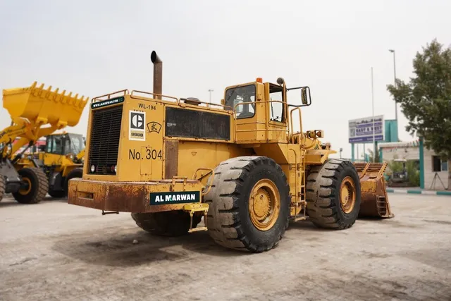 1988 Cat 988B Wheel Loader rear right view- Al Marwan Machinery