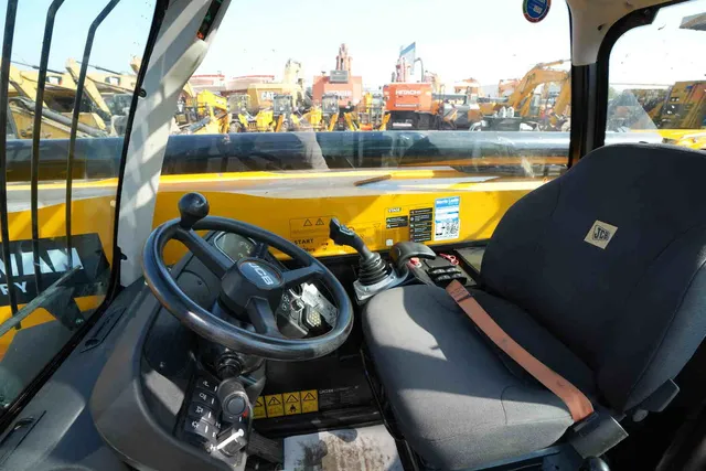 2022 JCB 540-170 Telescopic Handler Operator Cabin View