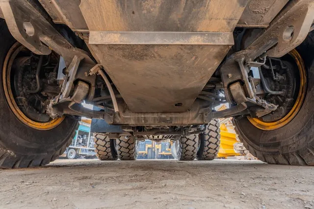 2022 Komatsu HD785-7 Rigid Dump Truck Under Carraige View