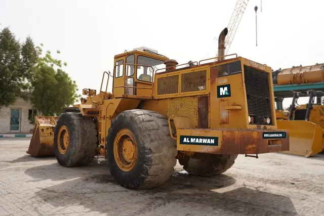 1980 Cat 988B Wheel Loader WL-0167 left rear view| Al Marwan Machinery