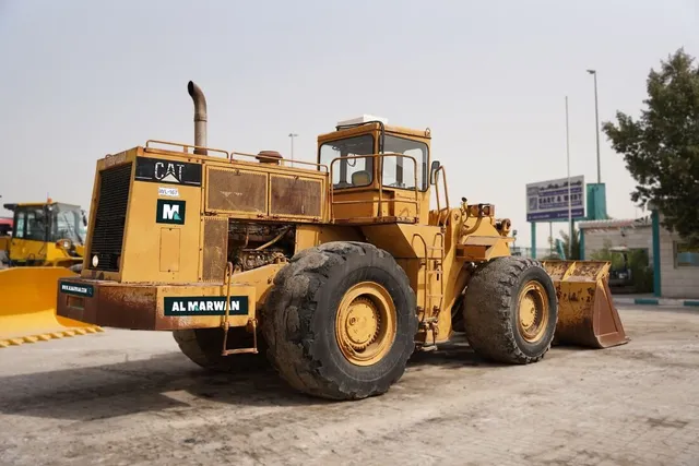 1980 Cat 988B Wheel Loader WL-0167 right rear view| Al Marwan Machinery