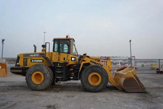 2019 Komatsu WA470-5 Wheel Loader right side view - Al Marwan Heavy Machinery