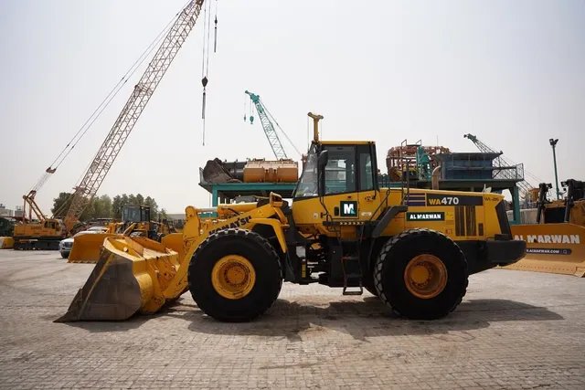 Used Komatsu WA470-6 Wheel Loader 2016 | Al Marwan