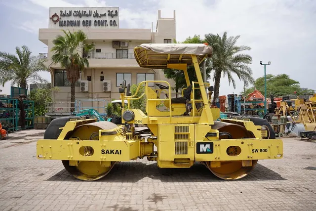 Used 2007 Sakai SW800 Double Drum Roller | Al Marwan