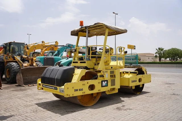 Used 2007 Sakai SW800 Double Drum Roller | Al Marwan