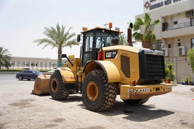 2015 Cat 950 GC Wheel Loader rear-left-view - Al Marwan Heavy Machinery