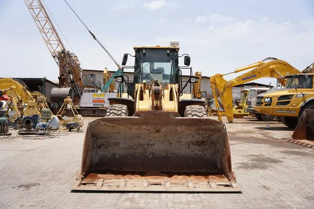 2015 Cat 950 GC Wheel Loader front-view - Al Marwan Heavy Machinery