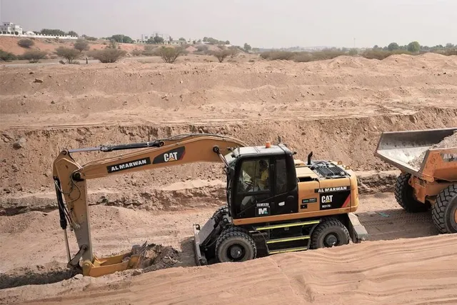 Wheeled Excavator, 17 ton,  Standard Boom