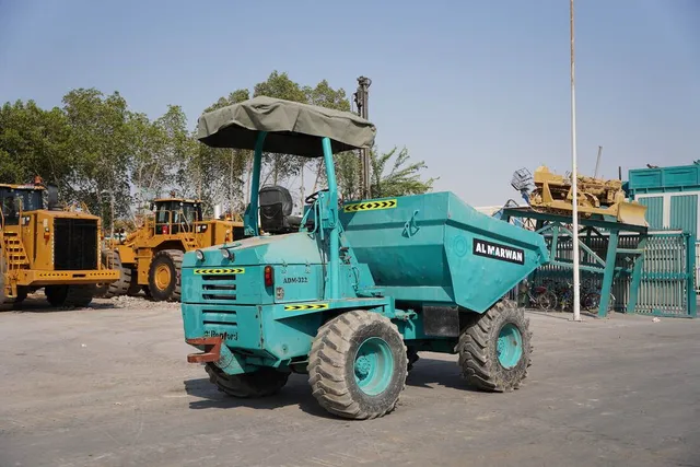 9-Ton Articulated Mini Dumper for Rent | Al Marwan