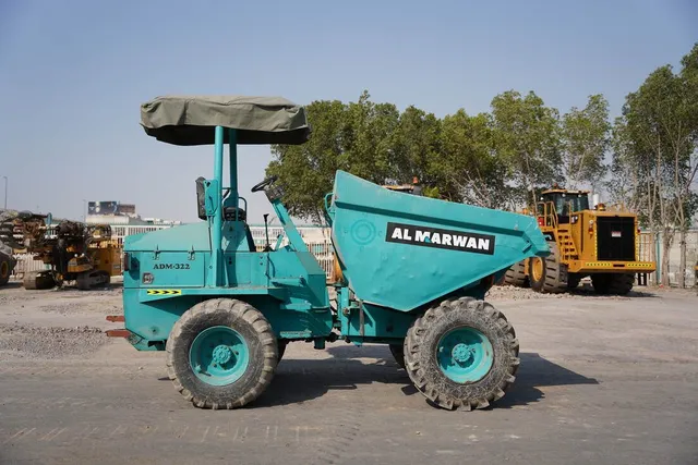 9-Ton Articulated Mini Dumper for Rent | Al Marwan