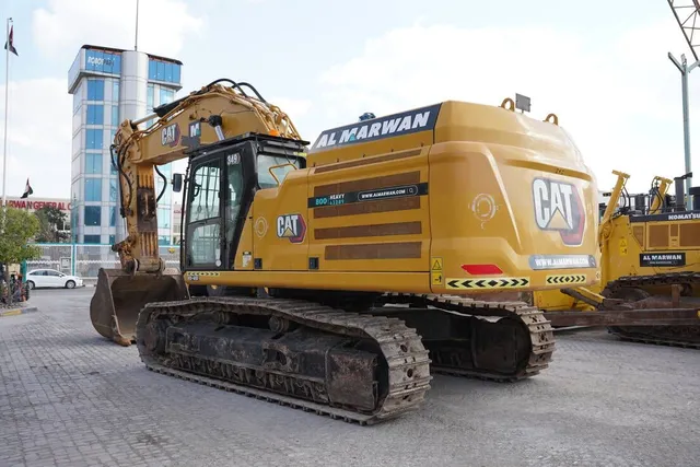 Used Cat 349 Crawler Excavator 2021 Rear Left View