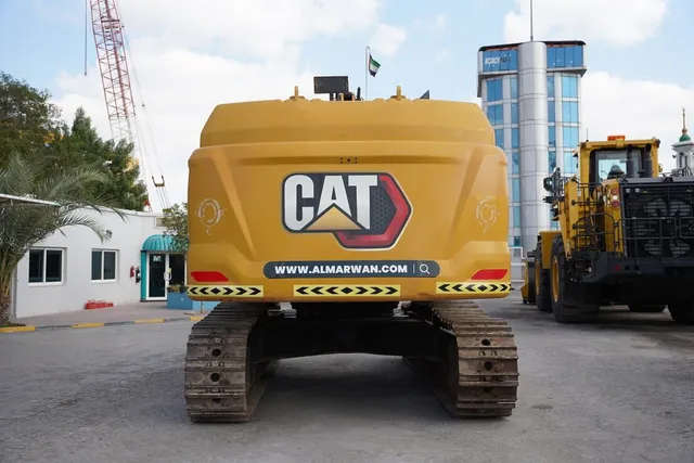 Used Cat 349 Crawler Excavator 2021 Rear View