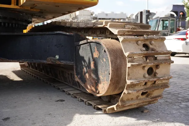Used Cat 349 Crawler Excavator 2021 Undercarriage View