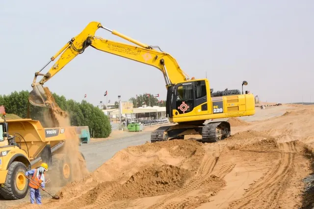 22-Ton Excavators for Rent | Al Marwan Machinery Rentals