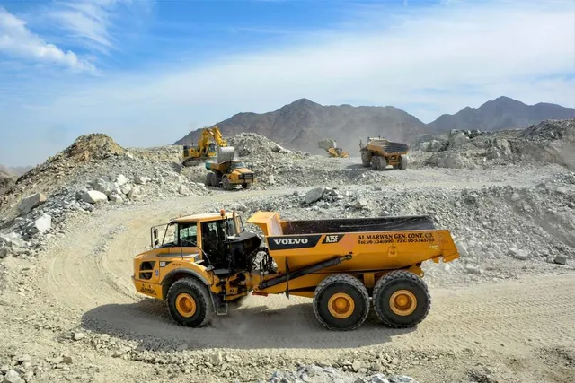 Rent 35-Ton Articulated Dump Trucks | Al Marwan