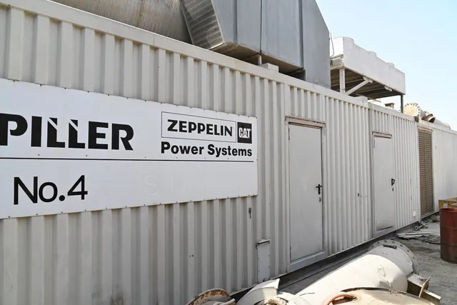 2000 Piller DHH Generator Caterpillar 3512B general view - Al Marwan Machinery