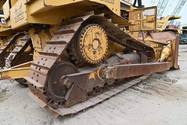 Caterpillar D6R Bulldozer undercarriage view- Al Marwan Machinery