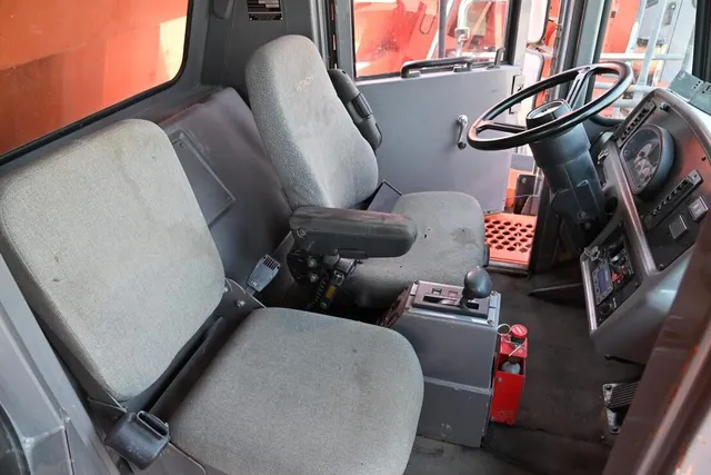 2011 Hitachi EH1100-3 Rigid Dump Truck cabin view - Al Marwan Heavy Machinery