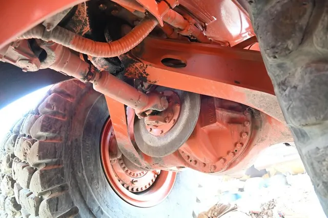 Rigid Dump Truck 2011 Hitachi EH1100-3 - undercarriage view - Al Marwan Heavy Machinery