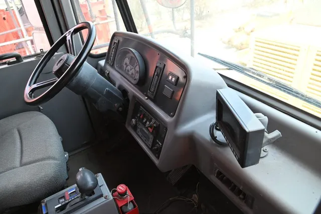 2011 Hitachi EH1100-3 Rigid Dump Truck cabin view - Al Marwan Heavy Machinery