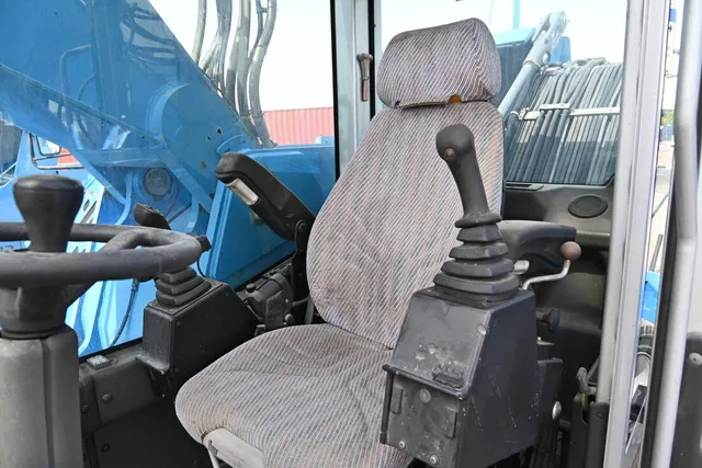 Terex Fuchs MHL350 Material Handler 2011 Cabin View -  Al Marwan Heavy Machinery