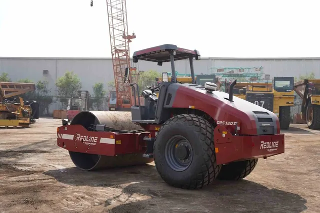 Dynapac Redline DRS120D Single Drum Roller Rear Left View