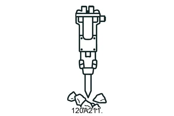 120A211. Hydraulic breakers & components