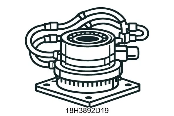18H3892D19 Hydraulic Lines