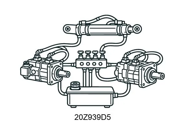 20Z939D5 Hydraulic System Components
