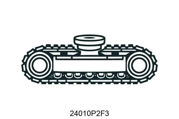 24010P2F3 Undercarriage