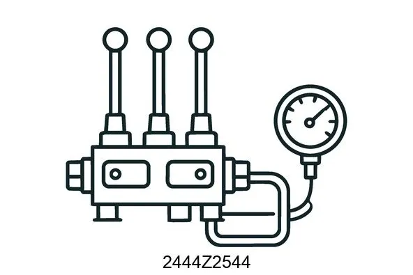 2444Z2544 Hydraulic controls