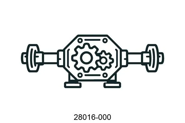 28016-000 axle and differentials