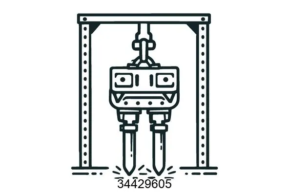 34429605 Frame vibro hammers