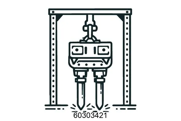 60303421 Frame vibro hammers