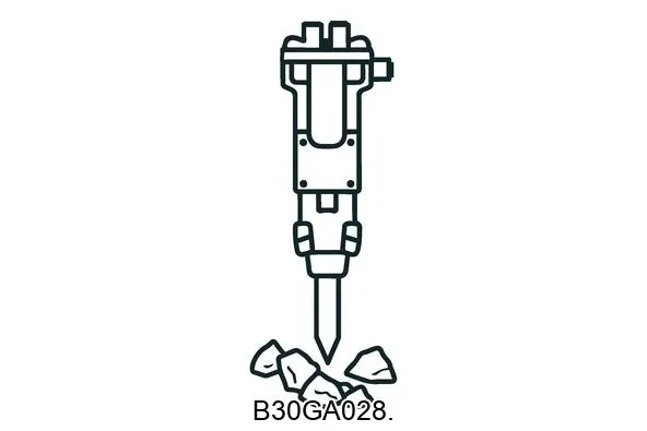 B30GA028. Hydraulic breakers & components