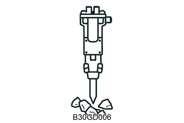 B30GD006 Hydraulic breakers & components