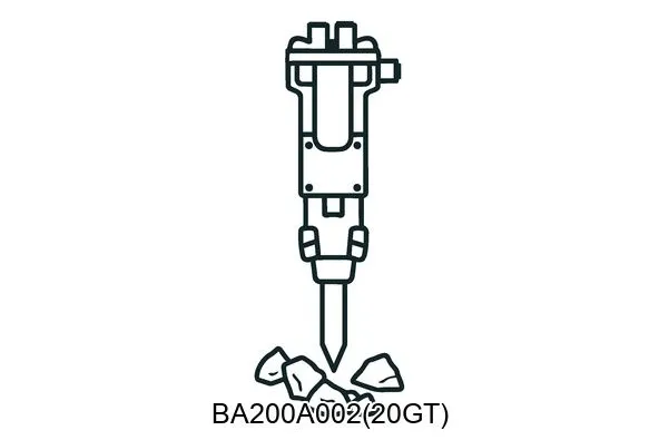 BA200A002(20GT) Hydraulic breakers & components