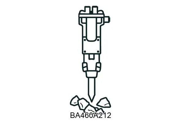 BA460A212 Hydraulic breakers & components