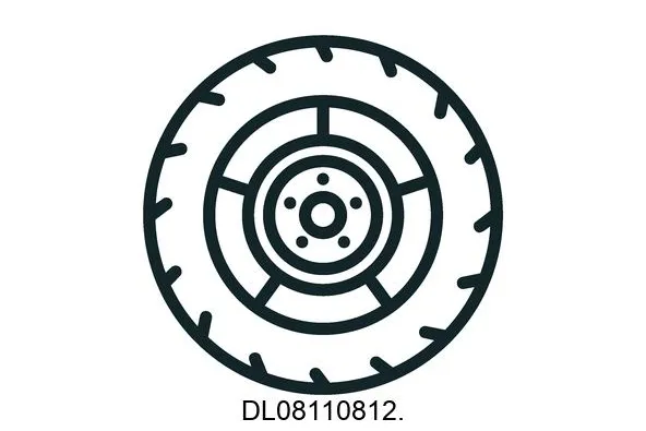 DL08110812. Tyres - wheels - drums