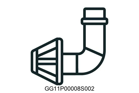 GG11P00008S002 Air Intake System & Exhaust system