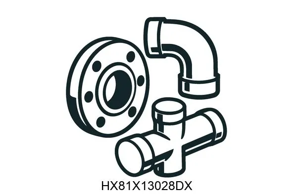 HX81X13028DX Piping Ware