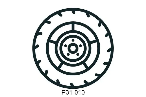 P31-010 Tyres - wheels - drums
