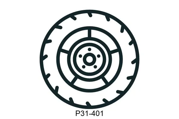P31-401 Tyres - wheels - drums