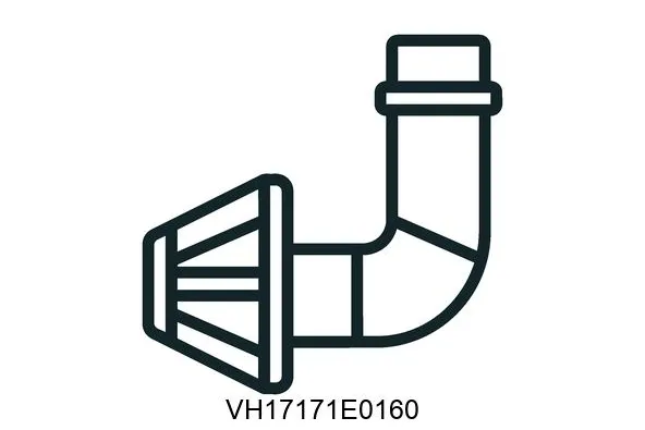 VH17171E0160 Air Intake System & Exhaust system